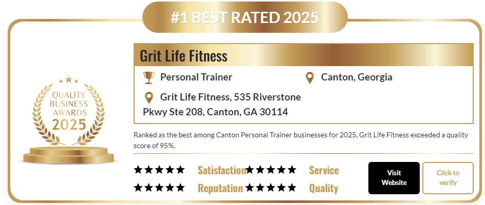 #1 Best Rated Personal Trainer in Canton — 2025